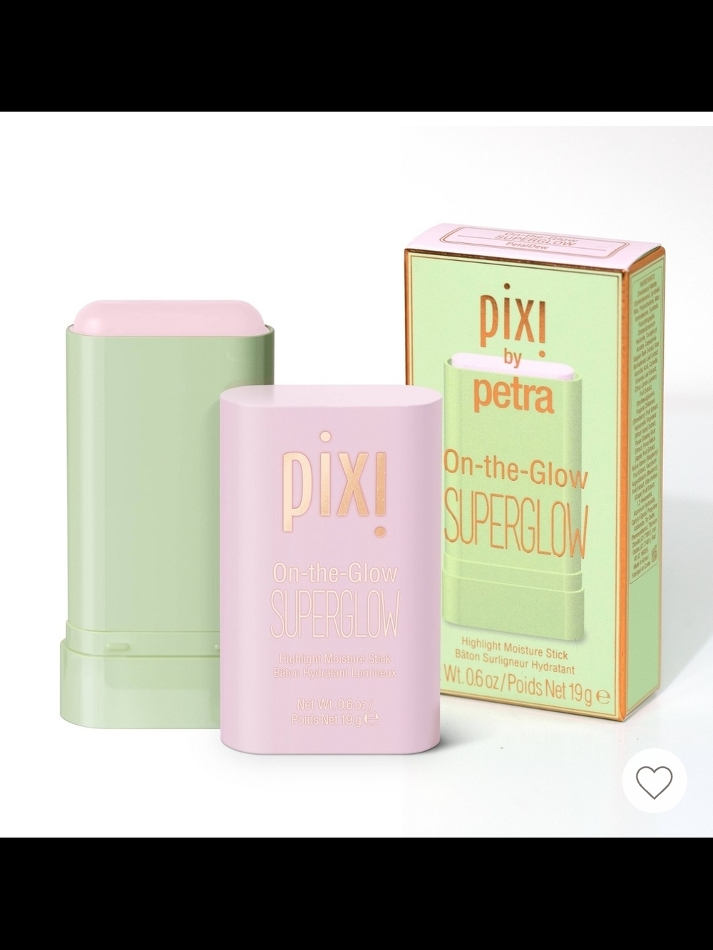 Pixi On-the-Glow Superglow Highlight Stick - Petal DEW